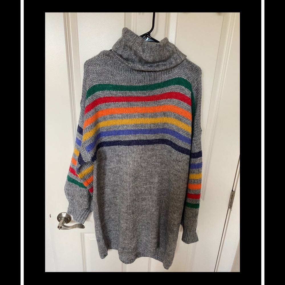 Vici turtle neck sweater dress